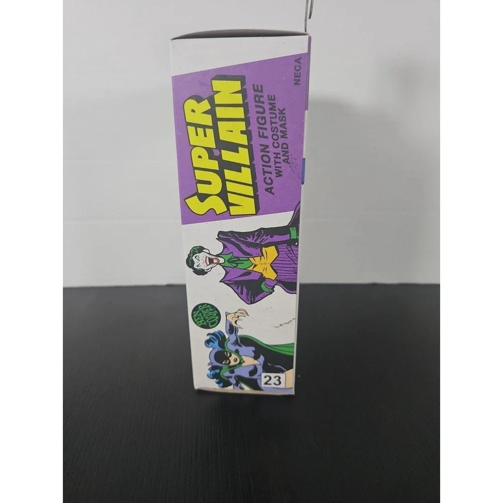 Ben Cooper Super Villain Figure Joker With Costume, Mask, & Bag. 5.5